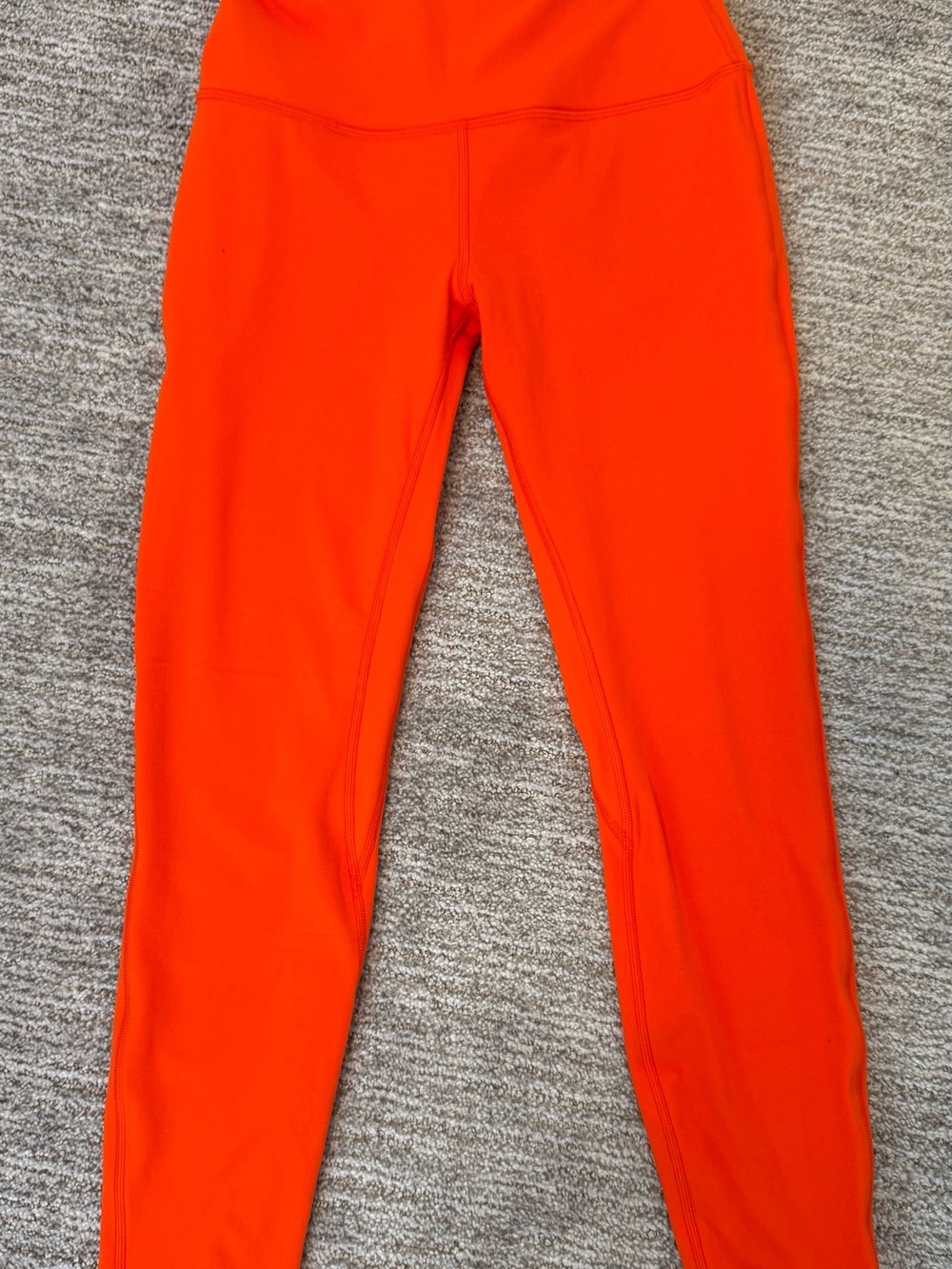 Lululemon Orange Align  Leggings